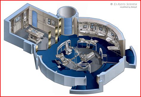 Ambassador Class Starship Crew Quarters