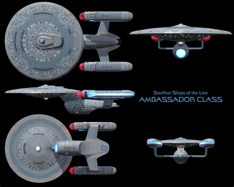 Ambassador Class Starship Layout