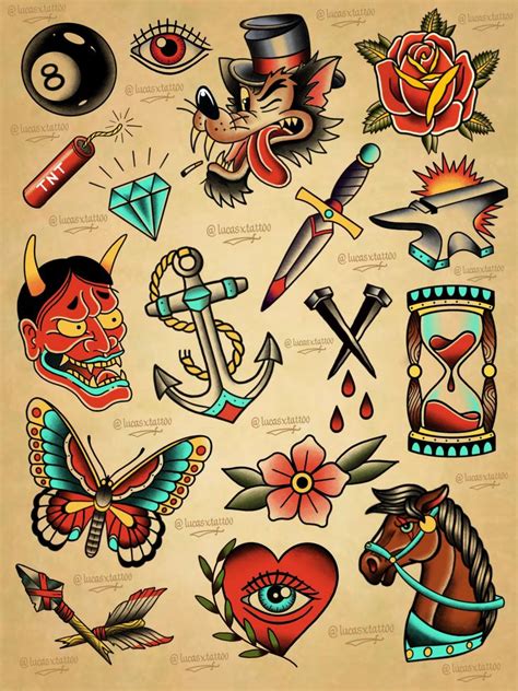 American Traditional Tattoo Style