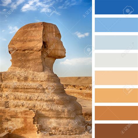 Ancient Egyptian Colors Palette