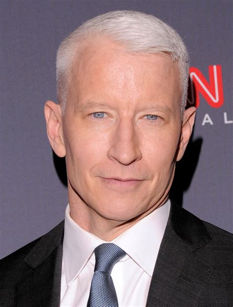 Anderson Cooper, a CNN anchor and journalist