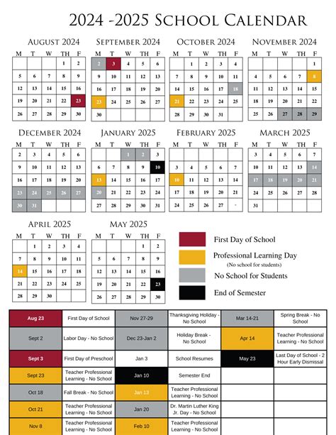 Ankeny Schools Calendar Overview