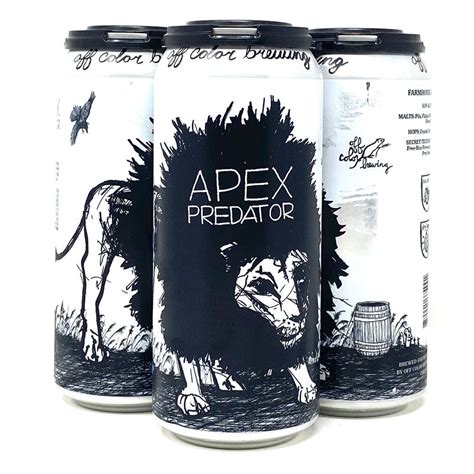 Apex Predator Beer has a unique flavor profile