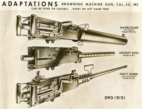 Army 50 Cal Variants