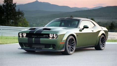 Army Green Challenger Interior