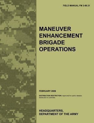 Army Maneuver Enhancement Brigade Security Operations