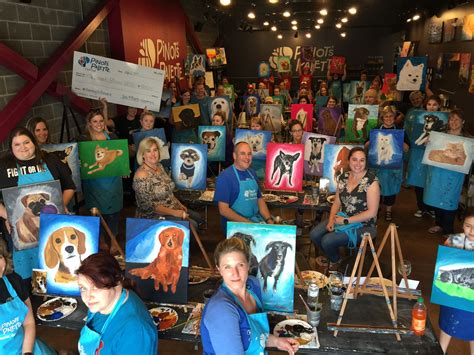 Art Therapy at Pinot's Palette Olathe Kansas