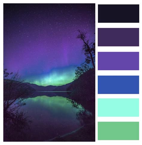 Aurora Bloom Color Palette