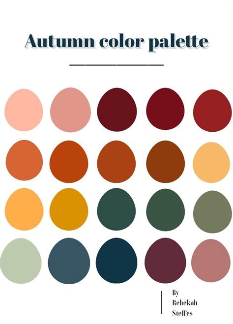 Autumn Color Palette Inspiration 4