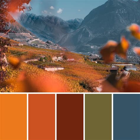 Autumn Colour Palette Trends