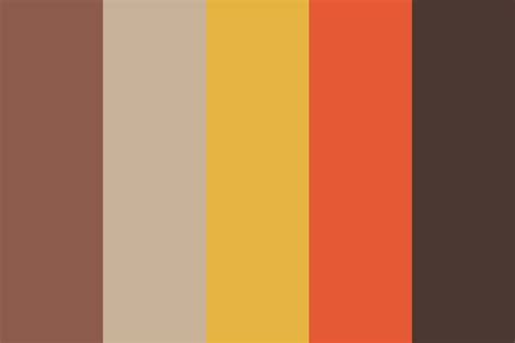 October Autumn Harvest Color Palette