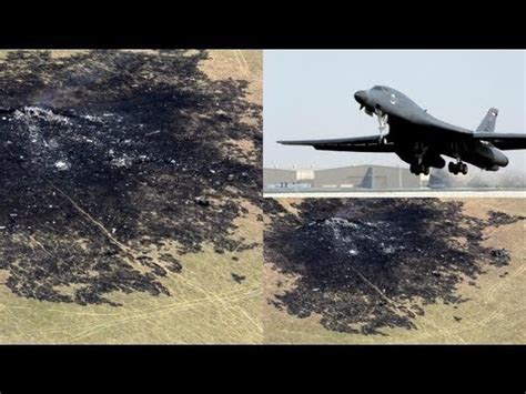 B-1 Bomber Crash Sequence 2