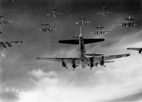 B-17 Fortresses in Formation