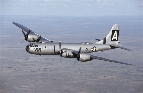 The B-29 Superfortress was a strategic bomber developed by the United States