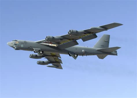 B-52 Stratofortress taking off