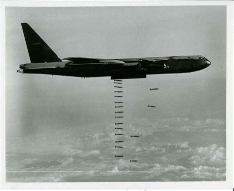 B-52 bombing run over Vietnam