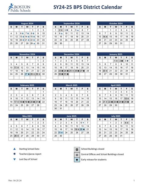 BPS Calendar Best Practices