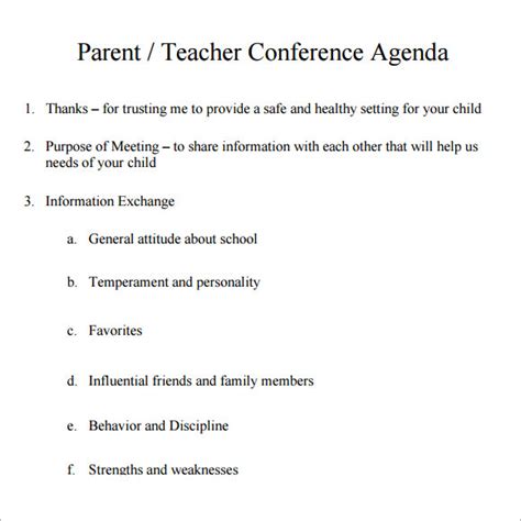 BPS Calendar Parent Teacher Conferences