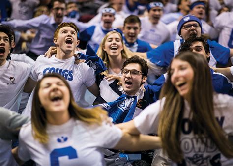 BYU Baseball Fan Section