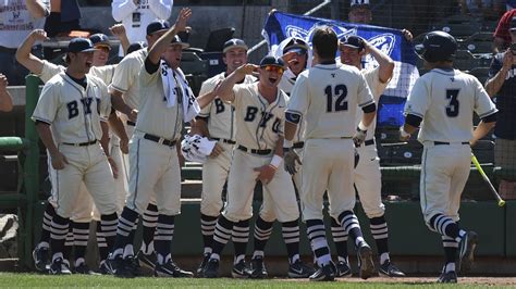 BYU Baseball Game Action