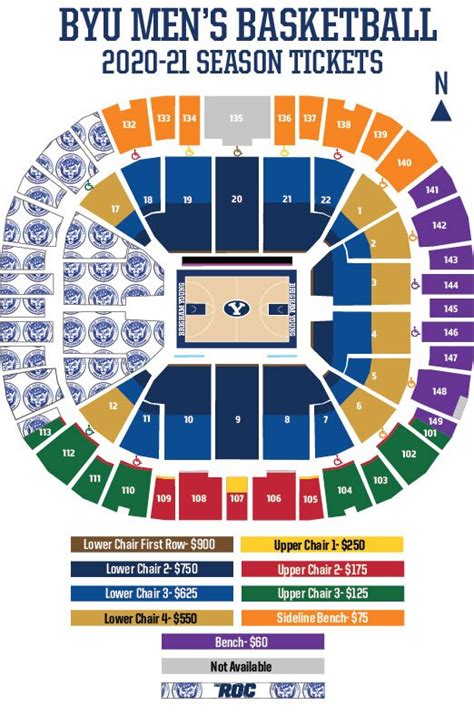 BYU Basketball Map