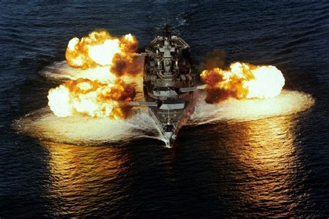 Battleship Gun Fire Image 1