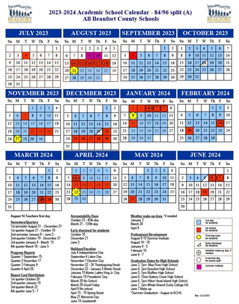 Staying Informed About the Beaufort County Schools Calendar