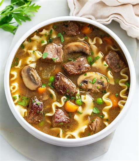 Beef Noodle Soup, a popular Taiwanese dish