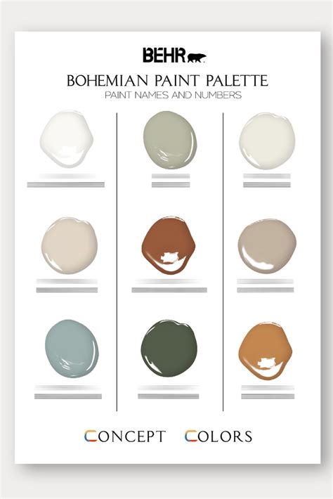 Behr Color Palette 6