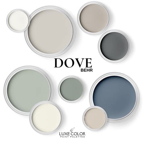 Behr Dove Color Palette