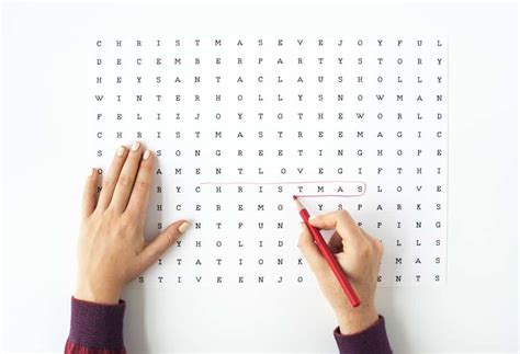 Benefits of Word Search Puzzles for Adults