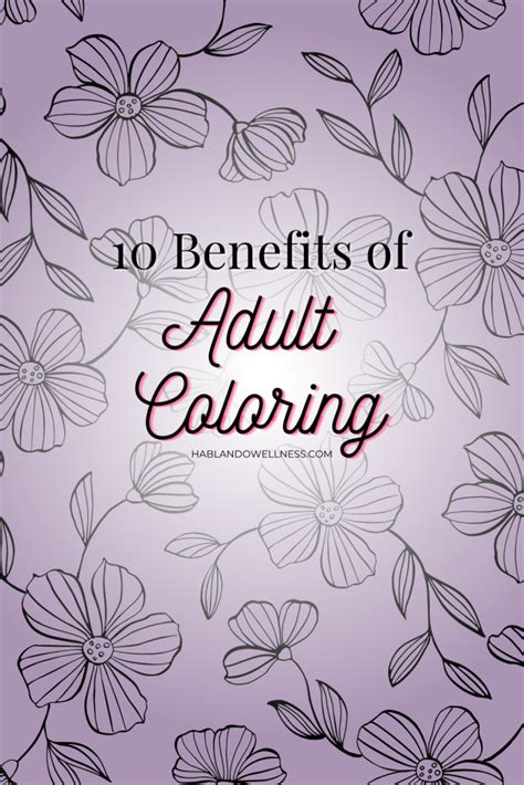 Benefits of Adult Coloring Pages