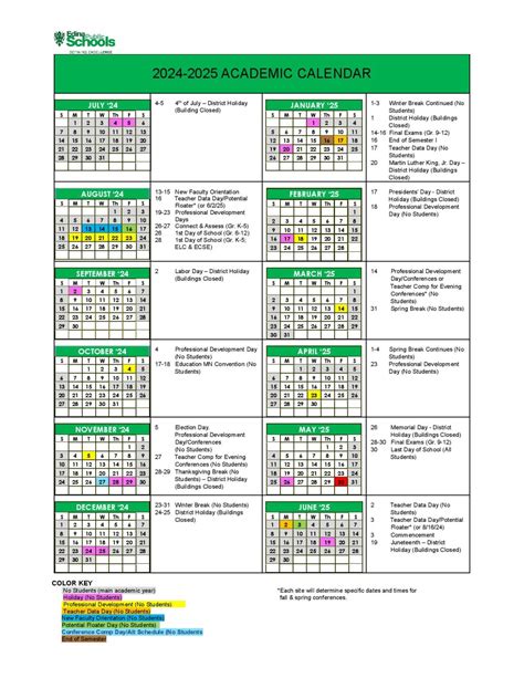 Benefits of Edina Public Schools Calendar