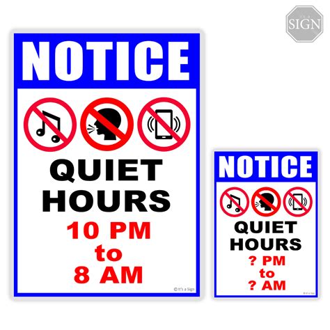 Benefits of Respecting Quiet Hours