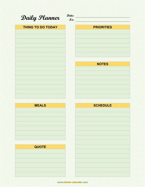 Benefits of Using Free Printable Planner Templates