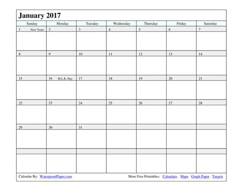 Benefits of Using Printable Calendars