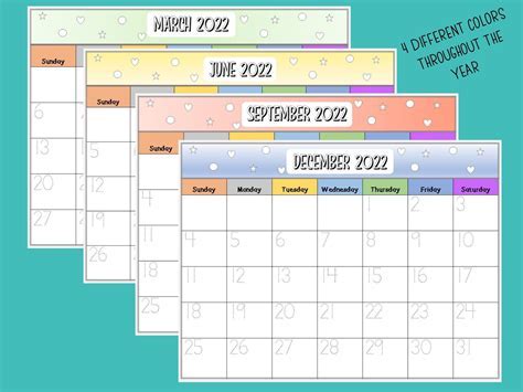 Benefits of Using a Printable May Calendar Example 6