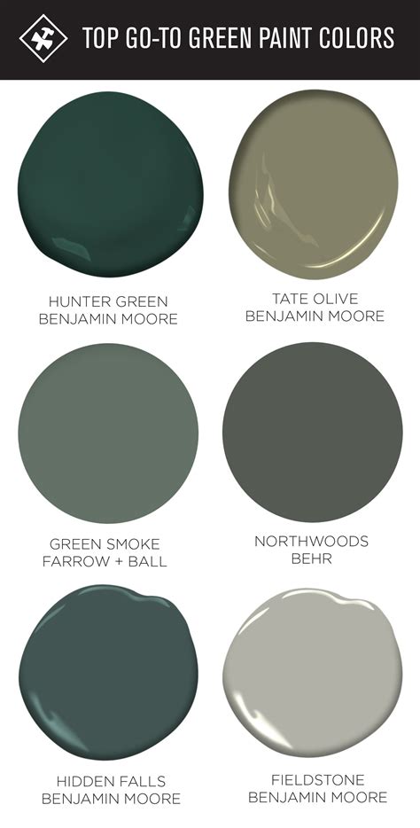 Soothing Green Paint Colors