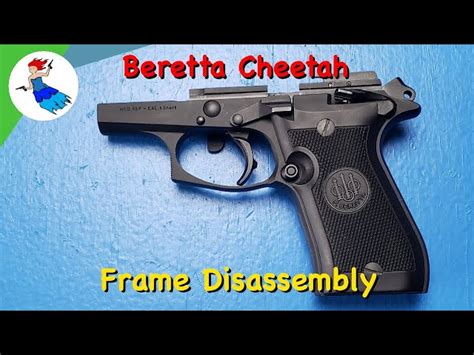 Beretta 84 Cheetah Disassembly