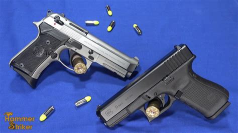 Beretta 92FS vs Glock 19 Design Comparison