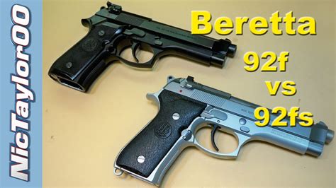 Beretta 92fs Vs 92f