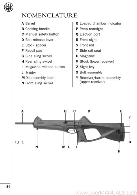 Beretta Cx4 Storm User Manual