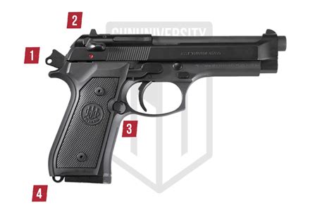 Beretta M9 Design and Features