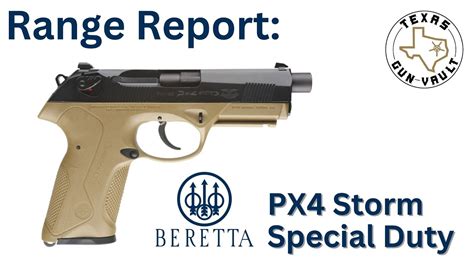 Beretta Px4 Storm 45 Performance Test