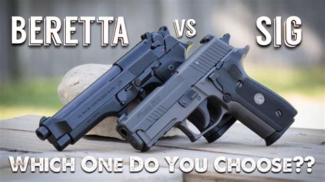 Beretta vs Sig