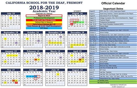 Berkeley USD School Calendar Image 1