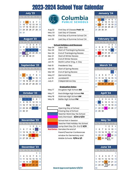 Best Practices for Using Columbia Schools Calendar