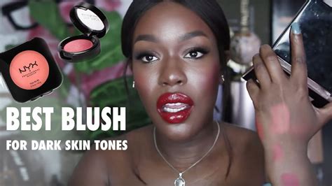 Black Skin Tone Blush