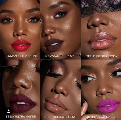 Black Skin Tone Lip Color