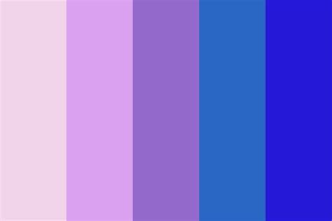 Blue Purple Color Palette Example 5